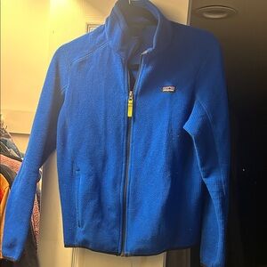 Patagonia zip up big kids fleece